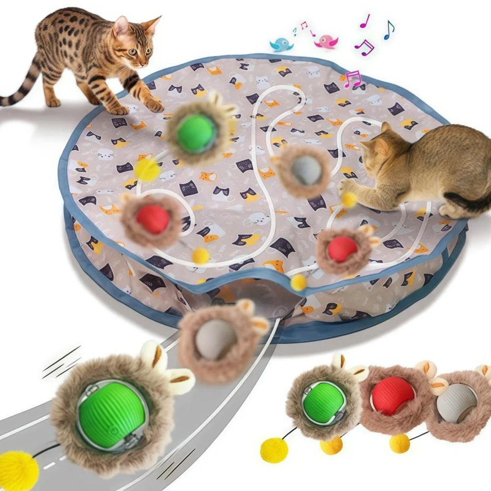 Interactive Cat Toy Set